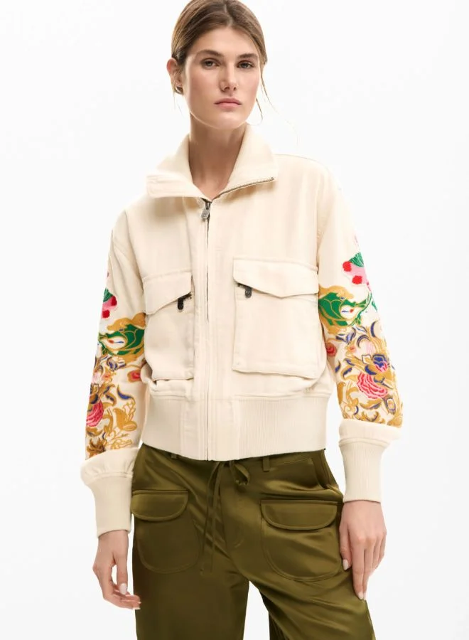 ديسيجوال سترة الرقعة الزهرية